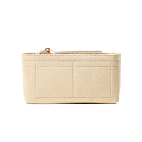 Organizer Tas Mini Ramah Lingkungan dari Bahan Felt yang Dapat Disesuaikan, Sisipan Organizer Tas Felt, Kantong Penyimpanan Dalam