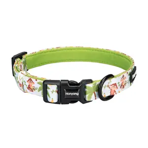 2021 OEM Manufacturer Sublimation Break Away Polyester Padded Handle Comfortable Dog Collar