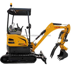 Prix bon marché Micro Digger UCM SE17SR 1.7T pelle sur chenilles Mini pelle sur chenilles pour l'aménagement paysager de la ferme - Product Image 1