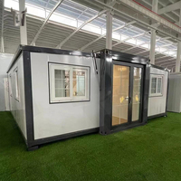 Edificio de Paneles Sándwich Resistente a la Intemperie para las Cuatro Estaciones con Carcasa Anticorrosión para Alquiler Vacacional Costero Airbnb Plegable