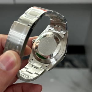 Drioshipping Classic Blue <b>Balloon</b> Watch Stainless Steel Automatic Mechanical Waterproof Watch Multi-functional Stylish Design - Product Image 6