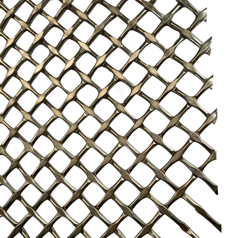 Ali baba trade assurance Various colors metal wire mesh grid wall decor wall hanging