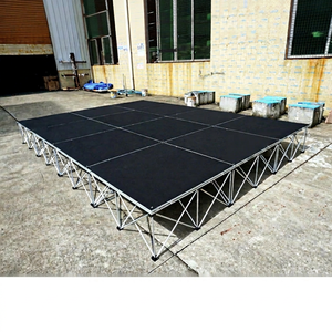 เวทีพับได้น้ำหนักเบา ขนาด 1x1 เมตร ติดตั้งง่าย สำหรับงานอีเว้นท์ - Product Image 1