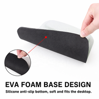 Tapis de souris personnalisé en EVA imprimé par sublimation avec repose-poignet, coussin doux, tapis de bureau pour utilisation informatique au bureau, cadeaux promotionnels