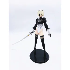 China Manufacture Anime Game Nier Automata Action Figure 2b Figure Interchangeable Hand-me-downs Ornaments