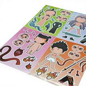 Etiquetas promocionales personalizadas impermeables y resistentes a los rayos UV en tamaño A4/A5/A6 para empresas – pegatinas de vinilo impresas troqueladas - Product Image 1