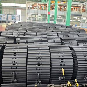 Grosir suku cadang <span class=keywords><strong>Undercarriage</strong></span> rakitan sepatu Track Group jalur baja ekskavator baru untuk Hyundai R200 - Product Image 6