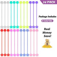 YDS Vente en gros Attaches de câble magnétiques en silicone personnalisées Aimants réutilisables de 7.48 pouces Support de stockage pour attaches torsadées