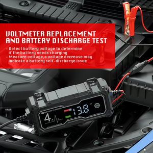 <span class=keywords><strong>Cargador</strong></span> de Batería Inteligente para Todo Tipo de Vehículos, 12V 4A, <span class=keywords><strong>Cargador</strong></span> y Mantenedor de Batería Automático para Automóviles, Camiones, ATV, UTV, Barcos, Embarcaciones Marinas, RV, Campers - Product Image 3
