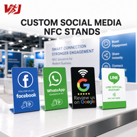 بطاقة مراجعة جوجل بدون تلامس، بطاقات NFC مطبوعة، بطاقات NFC RFID من جوجل، بطاقات مراجعة جوجل ووسائل التواصل الاجتماعي مثل إنستغرام وفيسبوك
