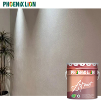 Peinture artistique effet pierre cristalline pour mur de salon, texture pierre Yajing, faible odeur, à base d'eau, luxe, fourniture directe usine OEM