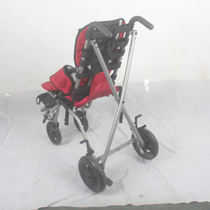 Sedia a rotelle manuale per bambini pieghevole per bambini Scooter per la mobilità pediatrica per disabili handicappati Baby <span class=keywords><strong>Trotter</strong></span> per passeggiare - Product Image 3
