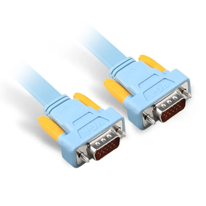 <span class=keywords><strong>Cable</strong></span> de conexión plana HD de 15 pines Ordenador conectado al <span class=keywords><strong>cable</strong></span> de extensión <span class=keywords><strong>VGA</strong></span> de TV <span class=keywords><strong>Cable</strong></span> de video macho a macho - Product Image 6