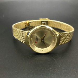 Montre à quartz pour femme, logo personnalisé, Curren9028, mode simple, affaires, verre, aiguille, bracelet en acier inoxydable - Product Image 4