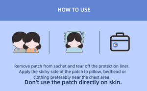 Patch de sommeil personnalisé avec mélatonine, Patchs de sommeil confortables pour femmes et hommes - Product Image 4