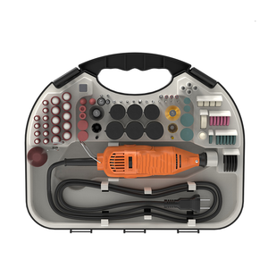 <span class=keywords><strong>Mini</strong></span> Amoladora Eléctrica de 200W, Taladro Rotatorio con Juego de Accesorios de Pulido, Multifuncional, Velocidad Variable, 110-240V - Product Image 4