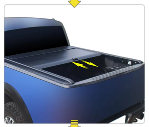 Couvercle de <span class=keywords><strong>volet</strong></span> <span class=keywords><strong>roulant</strong></span> pour Changan Kaicheng F70 Pickup Truck Hunter Couverture de tonneau rétractable en alliage d'aluminium Couverture de lit de <span class=keywords><strong>coffre</strong></span> - Product Image 4