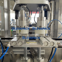 Vente chaude : Machine de capsulage pneumatique à double tête servo pour bouteilles en plastique, verre, métal, poudre protéinée et boîtes de conserve pour animaux de compagnie