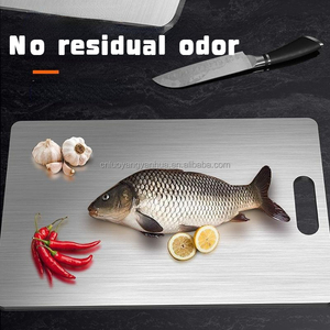 Keuken Food Grade Snijden Duurzaamheid Vlees Fruit Groente Roestvrijstalen Snijplanken - Product Image 4