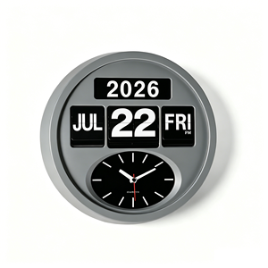 <span class=keywords><strong>Horloge</strong></span> calendrier perpétuel public avec affichage de l'année, du mois, du jour et de la date - Product Image 6