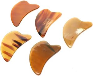 Planche de massage Gua Sha personnalisée en corne de bœuf naturelle pour soulager les nœuds musculaires, outil de raclage corporel et facial, pierre de drainage lymphatique - Product Image 6