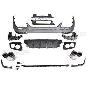 Difusor de Parachoques Trasero para Coche, Alerón, Divisor, Modificación de Salida de Escape Trasera para Mercedes Benz GLC X254 2023+, Accesorio para Coche - Product Image 4