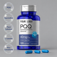 Capsules de PQQ (Pyrroloquinoline Quinone) – Complément Nutritionnel pour l'Énergie Cellulaire Mitochondriale et le Soutien Quotidien au Bien-être