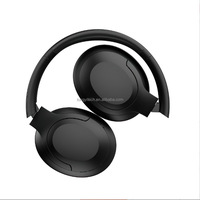 Auriculares Inalámbricos con Graves Profundos y Cancelación Activa de Ruido (ANC), Auriculares Supraaurales Plegables con Baja Latencia y Batería de Larga Duración