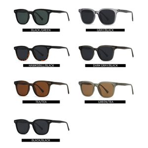 Gafas de Sol Personalizadas, Negras, Cuadradas, Retro, Polarizadas con Protección UV400, para Hombre y Mujer, Estilo Vintage 2026 - Product Image 5