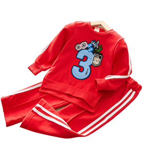 Precio al por Mayor, Compras en Línea en China, Conjuntos Deportivos para Niños, Conjuntos de Otoño para Niñas, Directamente del Fabricante de Ropa - Product Image 1