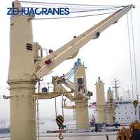 Grue de pont à levage élevé pour la manutention de conteneurs en port 5T 10T 20T 30T 50T 70T Grue de pont télescopique hydraulique marine personnalisée