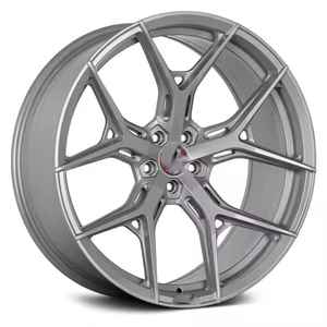 Nuevas Llantas de Aleación de Aluminio Monobloque Forjadas Cóncavas Profundas en Negro Brillante con Acabado Cepillado, Multirradio, PCD 139.7, para Modificación/Actualización de G20 - Product Image 2