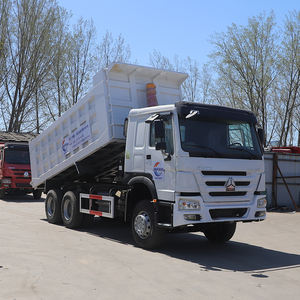 Sinotruk haowo รถบรรทุกกลับแปดล้อวิศวกรรมขนส่งโหลดหนักการขนส่ง muck - Product Image 6