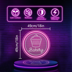 Letreros de Neón LED Personalizados |   Letreros Publicitarios Profesionales |   Paneles de Exhibición para Marcas Ideales para Cafés, Bares y Eventos - Product Image 5