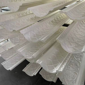 Remise de quantité Salle de bains à haute densité Salon Plafond suspendu Revêtement mural en PU <span class=keywords><strong>Corniche</strong></span> Designs - Product Image 2