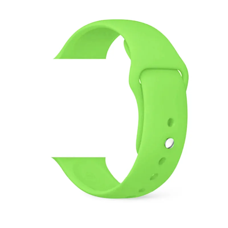 Cinturino per orologio da polso in silicone da uomo incandescente a luce fluorescente a sgancio rapido per cinturino apple watch 44mm 45mm