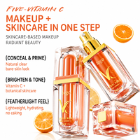 OEM/ODM BB Cream Concealer Bedak Padat dengan Vitamin C untuk Semua Jenis Kulit Mencerahkan & Menutrisi