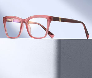 83515キャッツアイ女性スクエアコンピューターアンチブルーライトメガネ眼鏡TR90 + CP眼鏡フレーム - Product Image 1