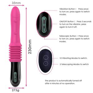 Mesin Seks Baru untuk Masturbasi Wanita, Vibrator Pompa Otomatis, Mesin Seks Retraktil untuk Wanita dengan Dildo dan <span class=keywords><strong>Anal</strong></span> Plug - Product Image 2