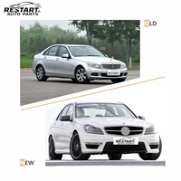 Kit de carrosserie de rénovation plastique pour Mercedes-Benz Classe C W204 2008-2014 au style AMG |   100% Compatibilité |   Nouveauté