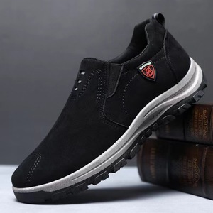 Zapatos Deportivos de Moda para Hombre, Sin Cordones, Punta Cerrada, Parte Superior de PU, Entresuela de Goma, Antideslizantes, Acolchados, Ligeros - Product Image 5