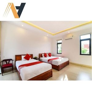 Ensemble de chambre à coucher de banlieue personnalisé-Ensemble de chambre à coucher sur mesure MDF + PVC pour conception de chambre compacte-Ensemble de chambre à coucher à livraison rapide du Vietnam - Product Image 1