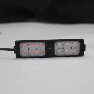 Vente chaude BLUE & RED truct voiture lumière ultrasons LED Module 6w 12Leds Source de lumière pour avertissement - Product Image 2
