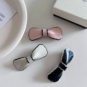 Pinza de Pelo con Lazo Simple, Pinza de Pelo de Plástico Ondulada a la Moda para Mujer - Product Image 2