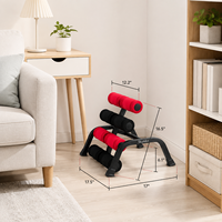 Table d'inversion compacte réglable en acier, personnalisable OEM, pour l'entraînement musculaire du tronc chez soi, unisexe