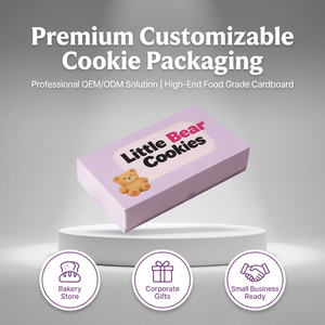 Custom Paper Kraft <strong>Christmas</strong> Cookie Packaging Box Bakery <strong>Christmas</strong> <strong>Treat</strong> Candy Cookie <strong>Boxes</strong> for Gift Giving Food Packaging <strong>Boxes</strong> - Product Image 4
