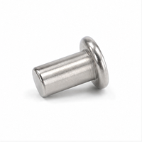 Rivets en acier inoxydable de 14,73 mm de diamètre et 31,50 mm de longueur pour l'assemblage de roues pivotantes, fixation personnalisée OEM
