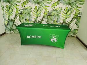 Chất lượng cao Polyester Spandex hình chữ nhật bảng vải sang trọng tiệc trang trí đám cưới Khăn trải bàn cho các sự kiện - Product Image 4