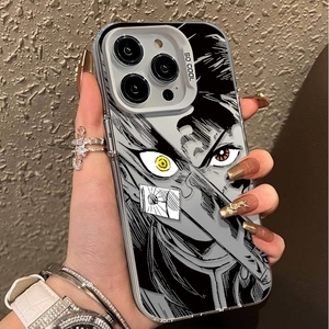 <span class=keywords><strong>Coque</strong></span> de téléphone tendance pour garçon, motif <span class=keywords><strong>anime</strong></span> coloré, argentée, pour <span class=keywords><strong>iPhone</strong></span> 16 Plus 15 Pro Max 14 13 12 <span class=keywords><strong>11</strong></span>, <span class=keywords><strong>coque</strong></span> IMD, funda, <span class=keywords><strong>coque</strong></span> arrière de téléphone portable - Product Image 2