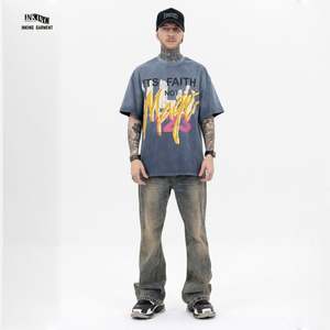 Stampa dtg t-shirt uomo stampa maglietta nera asciugamano sportivo <span class=keywords><strong>tufo</strong></span> auto su 17 Damen Water chiosco intero livello Scran timbro Vintage uomo - Product Image 3